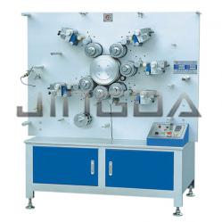 JS-1041B five color double sided high-speed wheel transfer belt machine